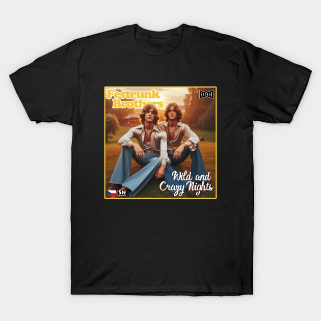 Wild and Crazy Guys Album T-Shirt by PopCultureShirts